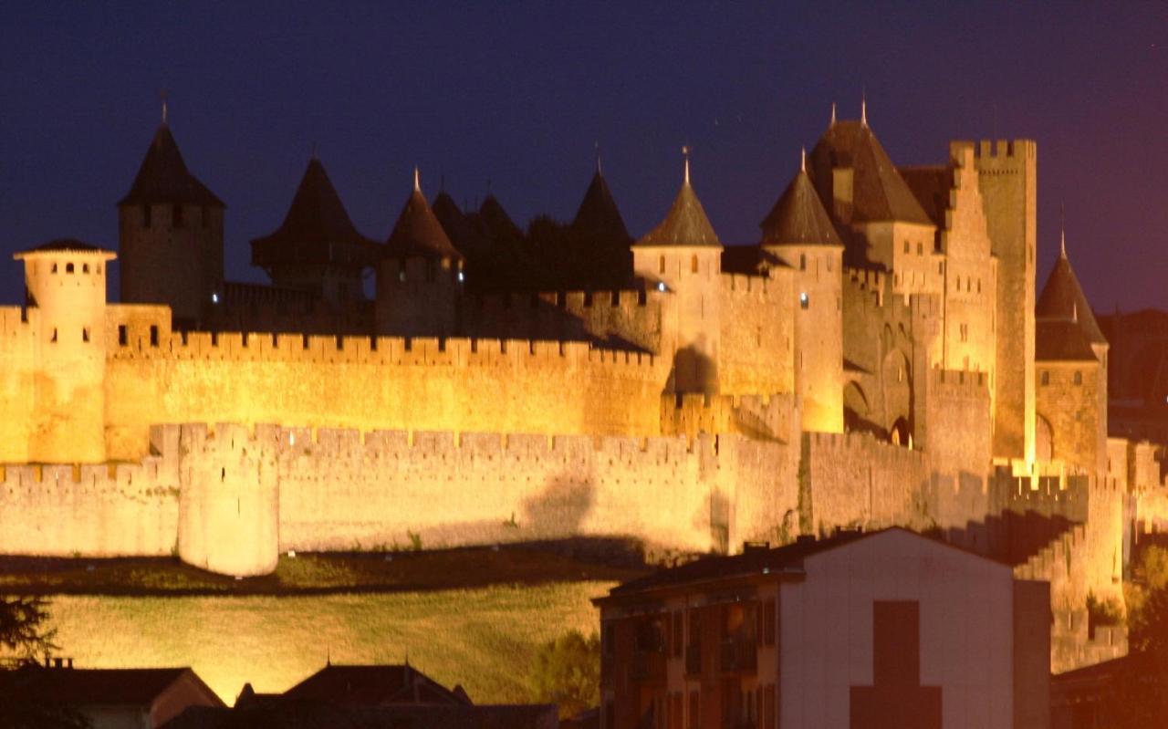 Le Balcon Sur La Cite Lejlighed Carcassonne Eksteriør billede